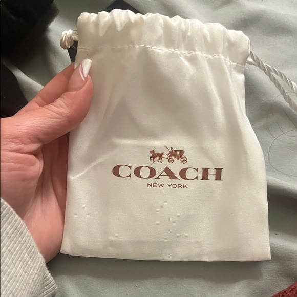 Coach Gold Mushroom Stud Earrings - Picture 6 of 6